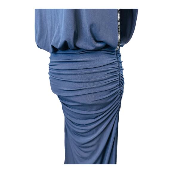 Laundry  by Shelli Segal Evening Formal Gown in Navy Blue - Picture 6 of 8